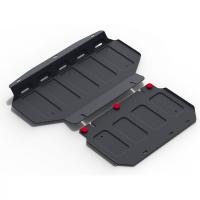 Защита картера АвтоБроня для Kia Mohave 2009-2017