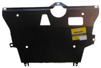 Защита Motodor для картера и кпп (на пыльник) Toyota Auris (2007-2013)