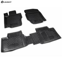 Автомобильные коврики element в салон MERCEDES-BENZ M-Class W164 2006-2011 4 шт. (полиуретан)