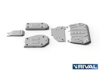 Защита картера + КПП Toyota  Rav4 (XA50), V - 2.0; 2.5 2019-