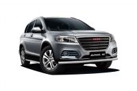 Защита переднего бампера одинарная Ø63мм (НПС) HAVAL H6 2014-