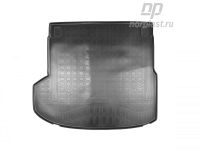 Автомобильный коврик багажника Норпласт для Kia Pro Ceed SB(CD) (2019) (с рельсами), полиуретановый
