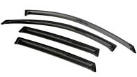 Дефлекторы боковых окон Chevrolet Captiva (Шевроле Каптива) (2012-)/OPEL ANTARA (2012-) (темный) 4дв