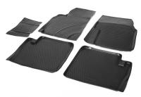 Автомобильные коврики Rival для Chery Tiggo FL 5-дв. 2012-н.в., полиуретан, с крепежом, с перемычкой, 5 шт., 10902001