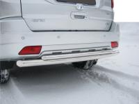 Защита заднего бампера d76/42 GREAT WALL HOVER H3 2010-2013