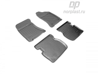 Автомобильные коврики Норпласт для Subaru Forester (1997-2002) (пр.руль), полиуретановые