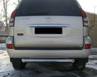 Защита заднего бампера d76 TOYOTA LC Prado 120 2002-2009