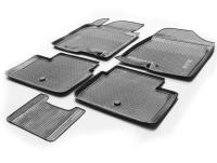 Автомобильные коврики Rival для Hyundai i30 хэтчбек 3/5-дв., универсал 2011-2017, полиуретан, с крепежом, с перемычкой, 5 шт., 12302001
