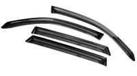 Дефлекторы боковых окон BMW X1 (2009-) (4 части) (темн.)