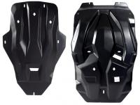 Композитная защита картера двигателя и кпп Infiniti (Инфинити) QX80 (QX56 (2013-))+РК 2 части