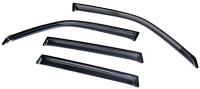 Дефлекторы боковых окон Subaru Forester (2008-2013)(4 части) (темн.)