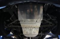 Защита картера двигателя, кпп и рк Chevrolet Tahoe (2014-) из 3-х частей