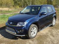 Защита передняя нижняя 60,3 мм для Suzuki Grand Vitara 5D 2012-