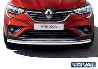 Защита переднего бампера d57 Renault Arkana 2019-