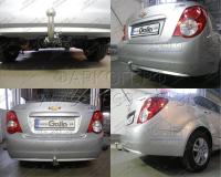 Фаркоп Galia для Chevrolet Aveo седан 2012-
