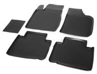Автомобильные коврики Rival для Great Wall H6 5-дв. 2013-н.в., полиуретан, с крепежом, с перемычкой, 5 шт., 12003001