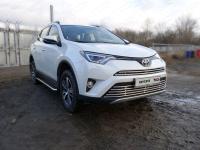 Решетка радиатора верхняя 16 мм для Toyota RAV4 2015-