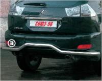Защита задняя "волна" d 60 Lexus RX II 400 (2003-2009)