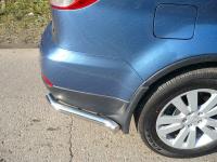 Защита задняя (уголки) Ø60,3 для Subaru Tribeca 2008-2014