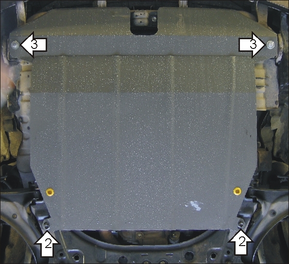 Фото Защита Motodor для картера и кпп Suzuki Liana (2001 по наст.)