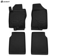 Автомобильные коврики element в салон NISSAN Navara МКПП 2005-2015 4 шт. (полиуретан)