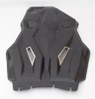 Композитная защита кпп и рк Toyota Land Cruiser 200 (2015-), с сеткой