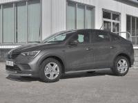 Пороги труба d63 (вариант 3)  RENAULT ARKANA 2019-