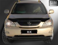 Дефлектор капота Lexus RX(2003-2009) (темный)