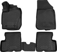 Автомобильные коврики element 3D в салон для RENAULT Duster 2015-2021 с ручкой для дистанционного открытия лючка бензобака 4 шт. (полиуретан)