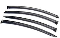 Дефлекторы боковых окон Opel Insignia (2008-) SD,Хэтчбек (4 части) (темные)