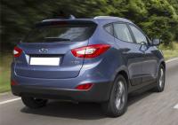 Пороги алюминиевые Rival "Premium-Black" для Hyundai IX35 2010-2013-2015