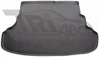Автомобильный коврик багажника Норпласт для Hyundai Solaris (Хёндай Соларис) Седан (для автомоб. со склад. сидениями)(2010-), полиуретановый