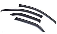 Дефлекторы боковых окон Geely (Джили) МК, GC6, SD, (2008-) (4шт.) (темн.)