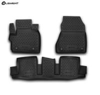 Автомобильные коврики element в салон для TOYOTA IQ 2008- 3 шт. (полиуретан)