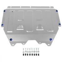 Защита картера Rival (часть 1) для Mercedes-Benz A200 2018-н.в., алюминий 4 мм, с крепежом, 333.3944.1