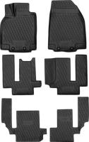 Автомобильные коврики element 3D в салон MAZDA CX-9, 2007-2016, 6 шт. (полиуретан)