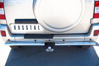 Защита заднего бампера d63 (дуга) UAZ Patriot 2005-2013