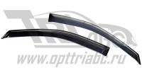Дефлекторы боковых окон  Hyundai Н-1 (2007-) (2шт.) (темн.)