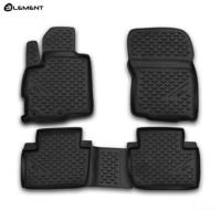 Автомобильные коврики element в салон MITSUBISHI Outlander XL 2010- 4 шт. (полиуретан)