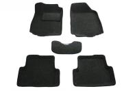 Автомобильные 3D коврики Боратекс для Chevrolet Aveo 2012 –, ворсовые