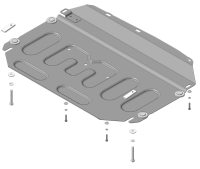 Защита стальная Мотодор KIA Cerato  2009-2013