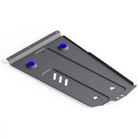 Защита РК Rival для Mitsubishi Pajero IV 2006-2011 2011-н.в., алюминий 4 мм, с крепежом, 333.4011.3