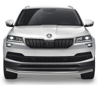 Защита переднего бампера d57 Rival для Skoda Karoq 2020-н.в.