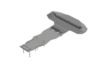 Защита алюминиевая Мотодор Audi Q7  2006-2009