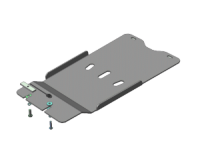 Защита КПП алюминиевая Мотодор Lexus GS 350  2012-2020