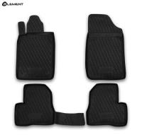 Автомобильные коврики element в салон PEUGEOT 206 1998-2006 хэтчбек 4 шт. (полиуретан)