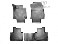 Автомобильные коврики Норпласт для Toyota RAV4 (МКПП) (2019), полиуретановые
