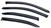 Дефлекторы боковых окон Skoda Octavia Хэтчбек (Шкода Октавия) (2013-) (4 части) (темн.)