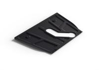 Защита картера и КПП Автоброня (с вырезом под глушитель) для Toyota RAV4 АКПП V-2.4 2010-2013