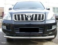 Защита переднего бампера d76 TOYOTA LC Prado 120 2002-2009